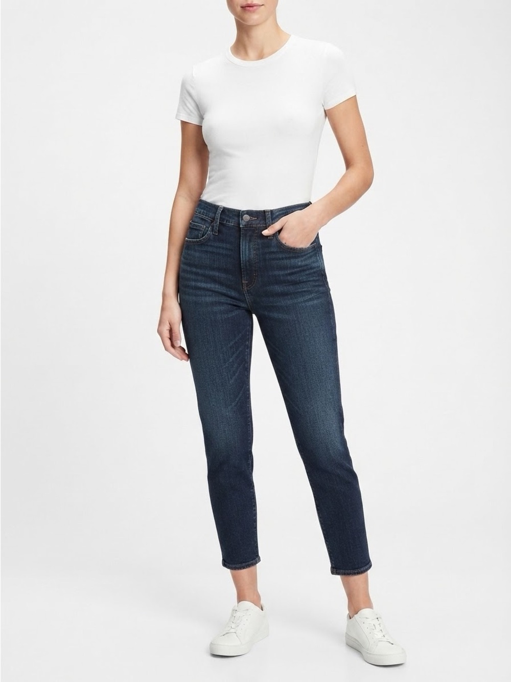 American Eagle Outfitters Vintage High Rise Button Fly Skinny Jeans 2